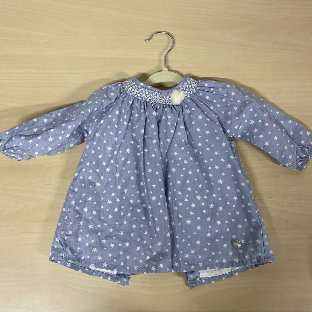 Paz Rodríguez Starry Blue Baby Casual Dress